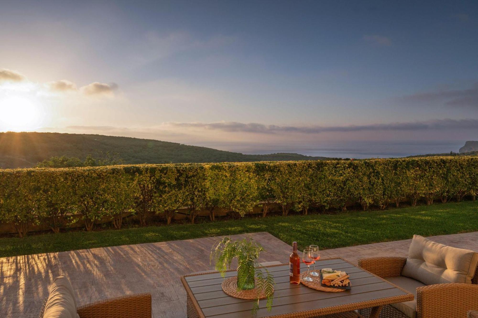 Villa Ariella With Sea View Agia Marina エクステリア 写真